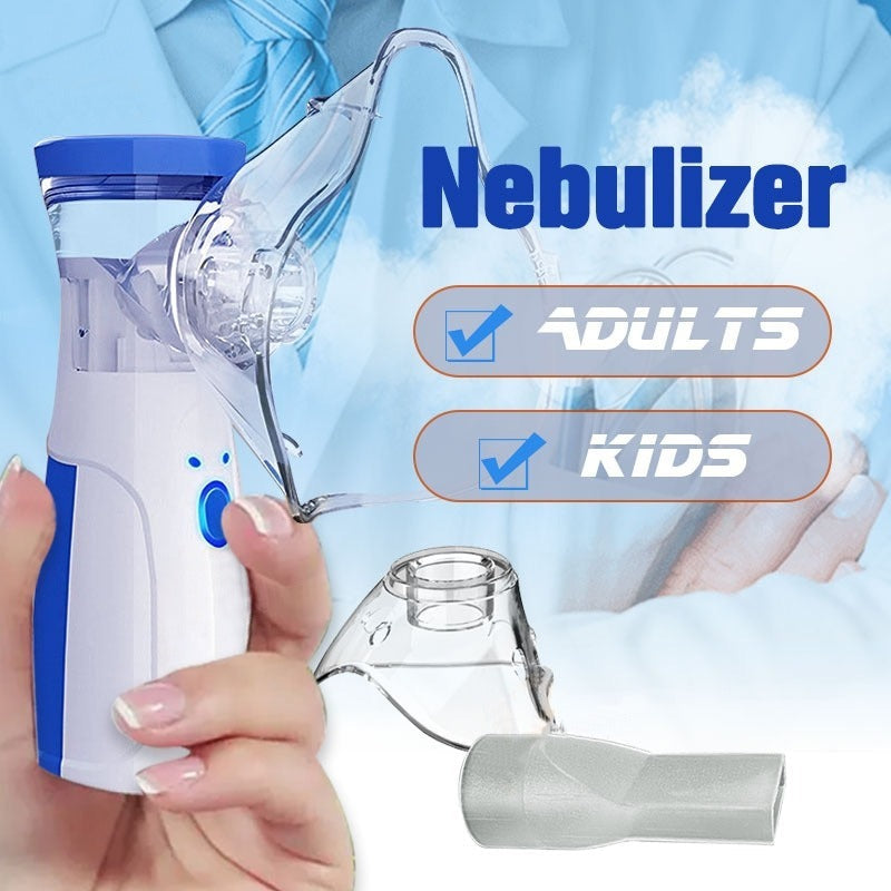 Compact Inhaler Nebulizer Machine For Kids And Adults