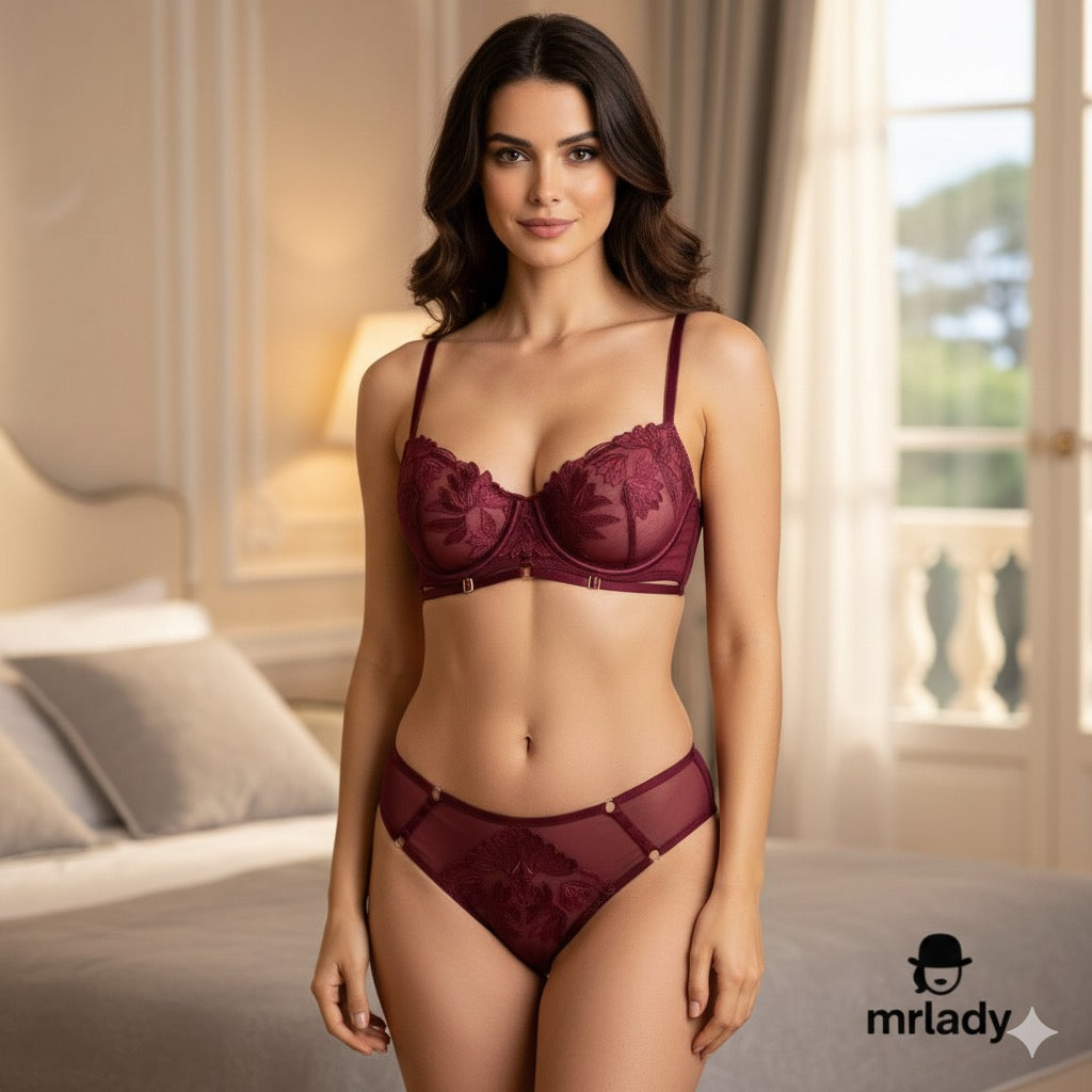 SEARL SOFT NET BRA SET