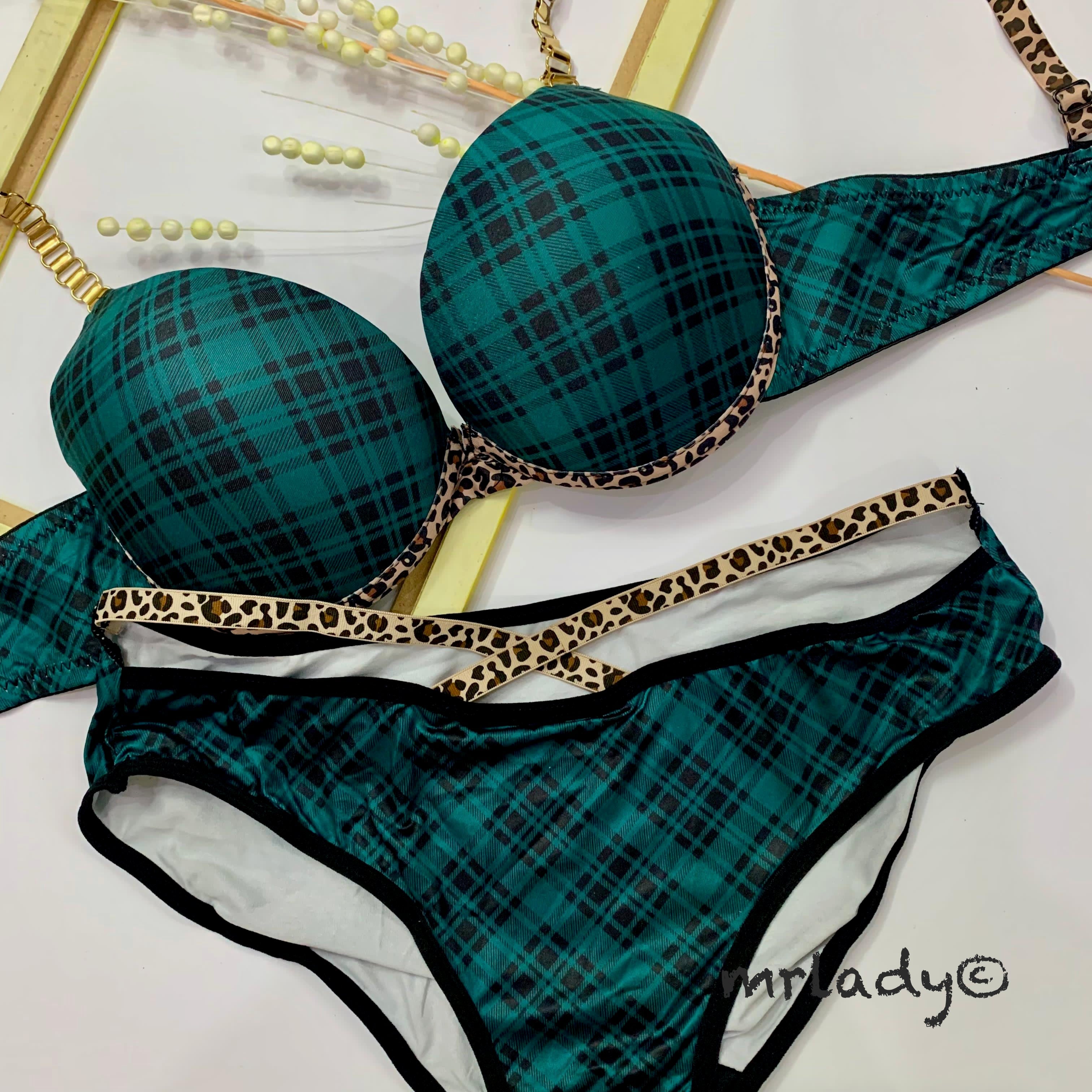 SCOTTISH THIN PAD BRA SET