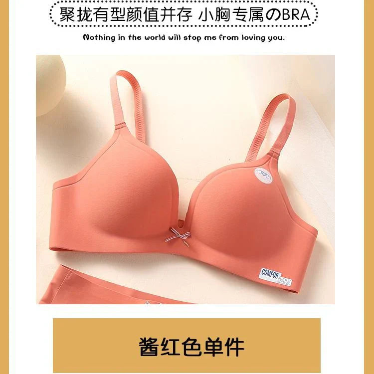 Seamless T-Shirt Pushup Bra