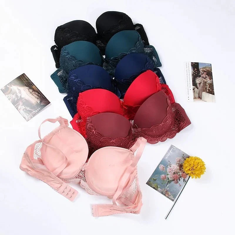 Basic Lace Wired Pushup Bra