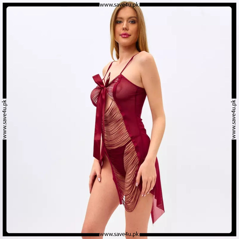Delicate Lace Temptation Short Set
