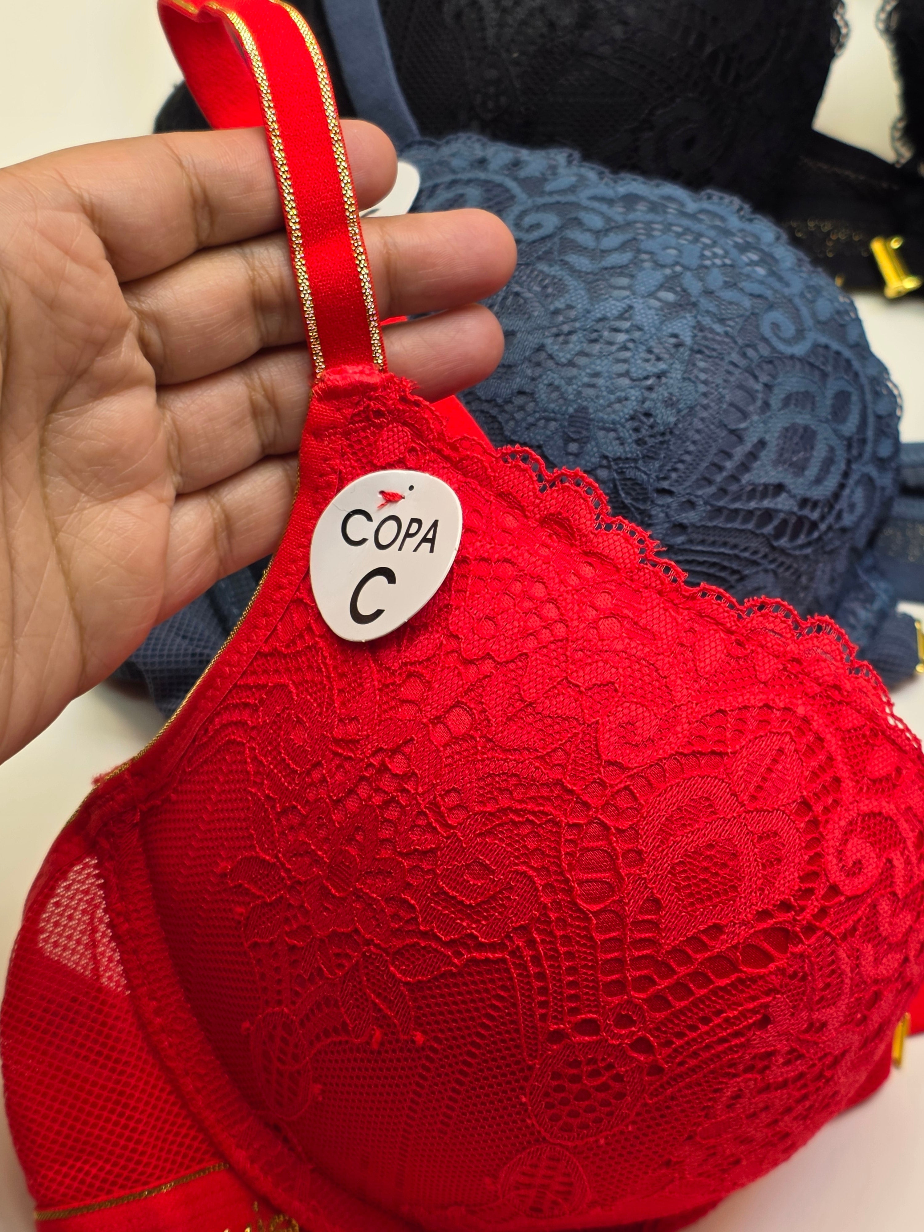 Front Buckle  Double Padded Full Coverage Bra.